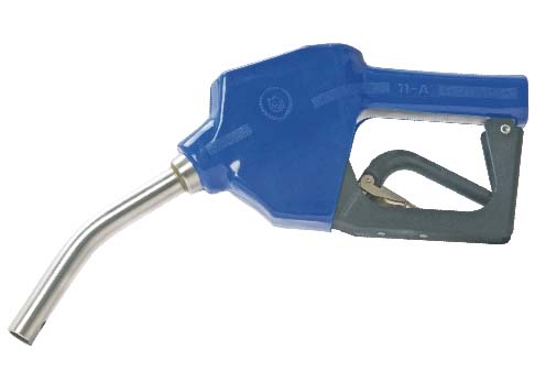 Lockable Aluminum Fuel nozzle On Car