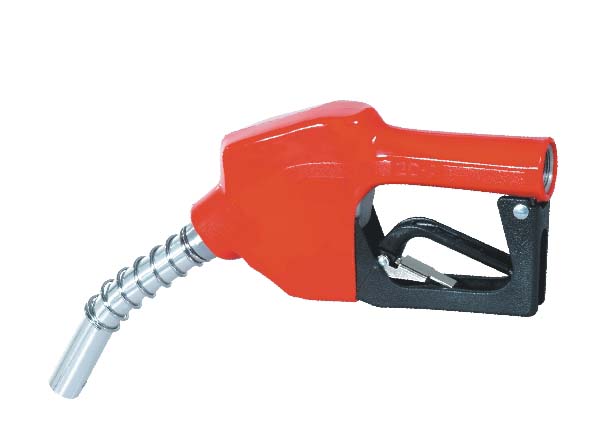 Stable Flow Velocity red automatic nozzle for hydraulic oil